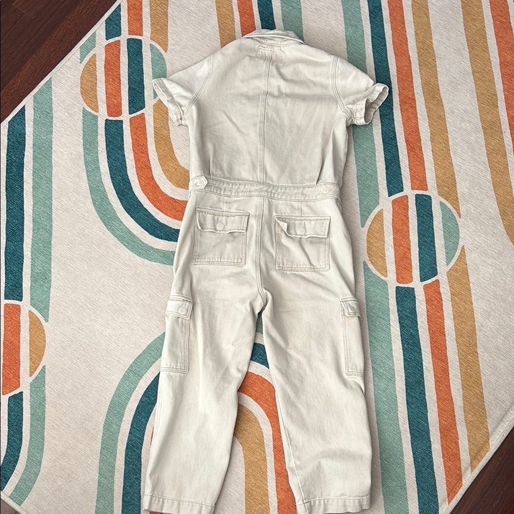 Signature8 Cream Utility Jumpsuit - Picture 5 of 14